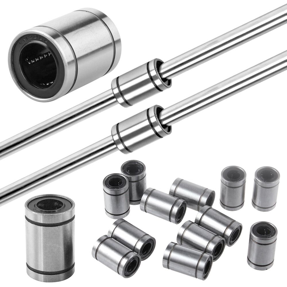 Lm8Uu Bearing - مطلي بالنيكل للطابعات ثلاثية الأبعاد جزء
