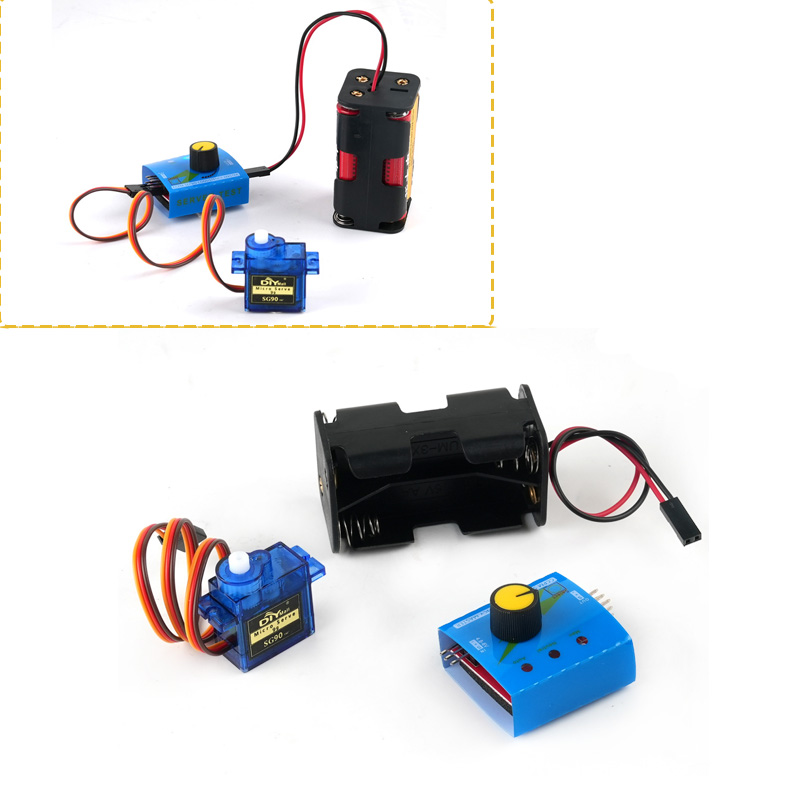 Servo 9G - 3CH جهاز اختبار المؤازرة الرقمية RC