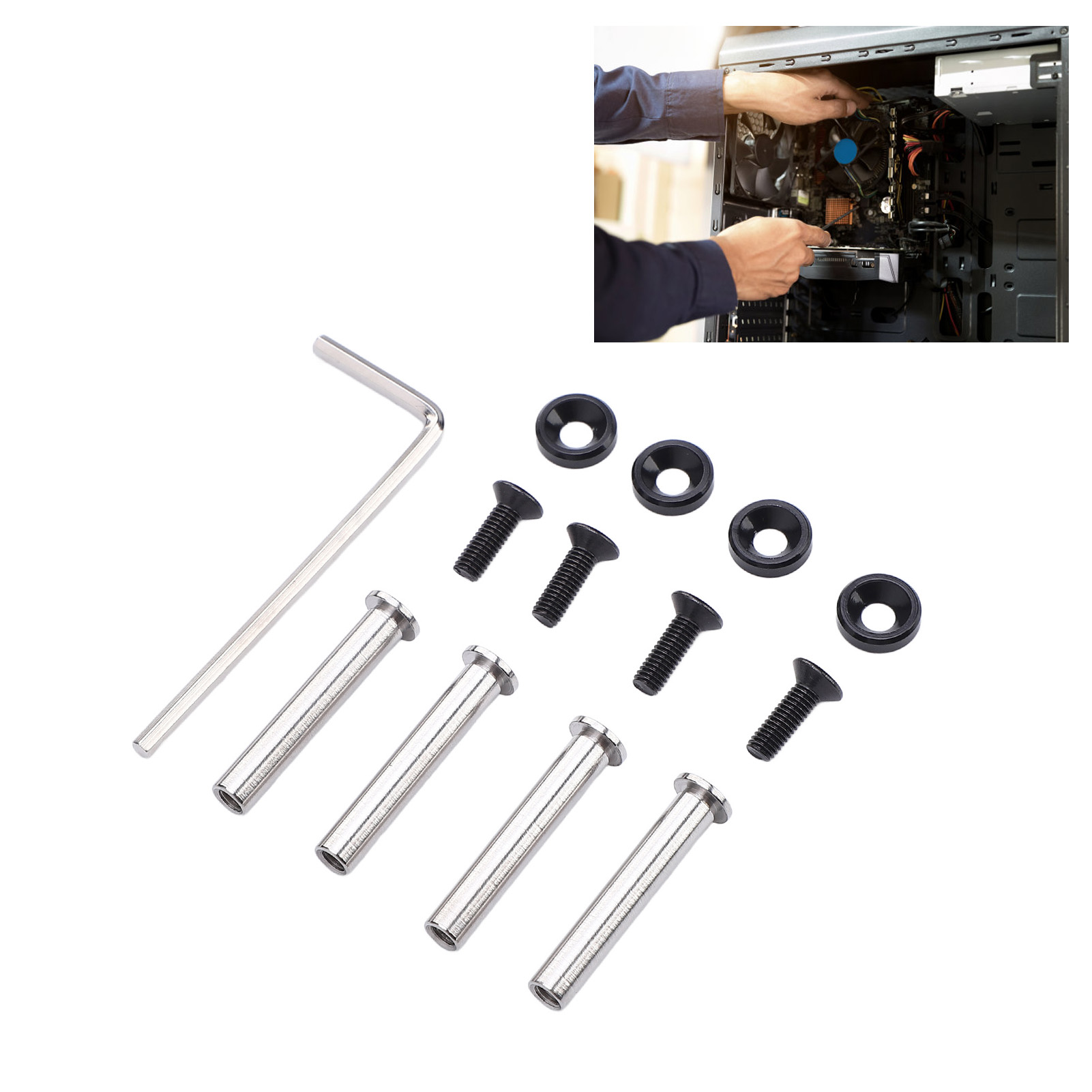 Aluminium Extrusion - وحدة المعالجة المركزية مروحة المسمار عدة