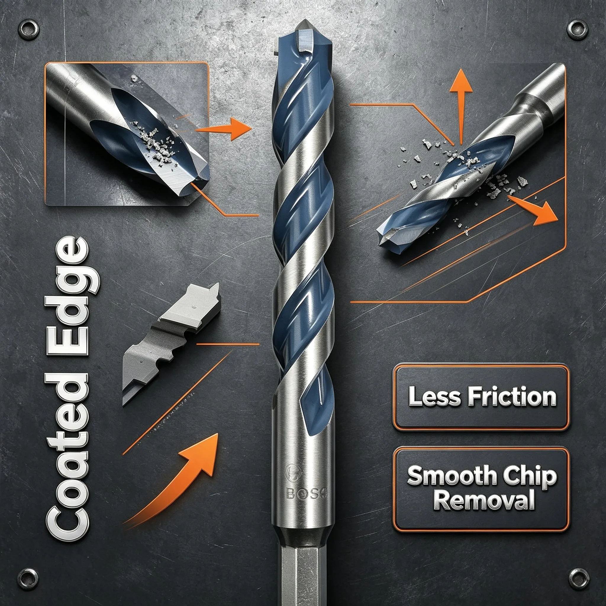 Drill Bit Set - مثقاب متعدد الاستخدامات BOSCH EXPERT HEX-9،