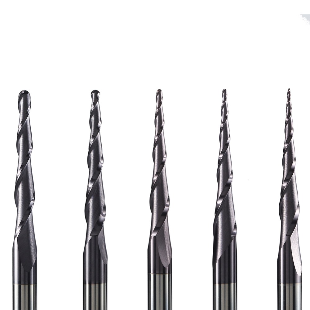 End Mill Set - 1 قطعة مطحنة نهاية كربيد الصلبة