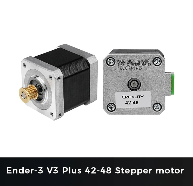 محرك خطوي 42-48 لطابعة Crealit - مراجعة Stepper Motor Nema17 وسعره