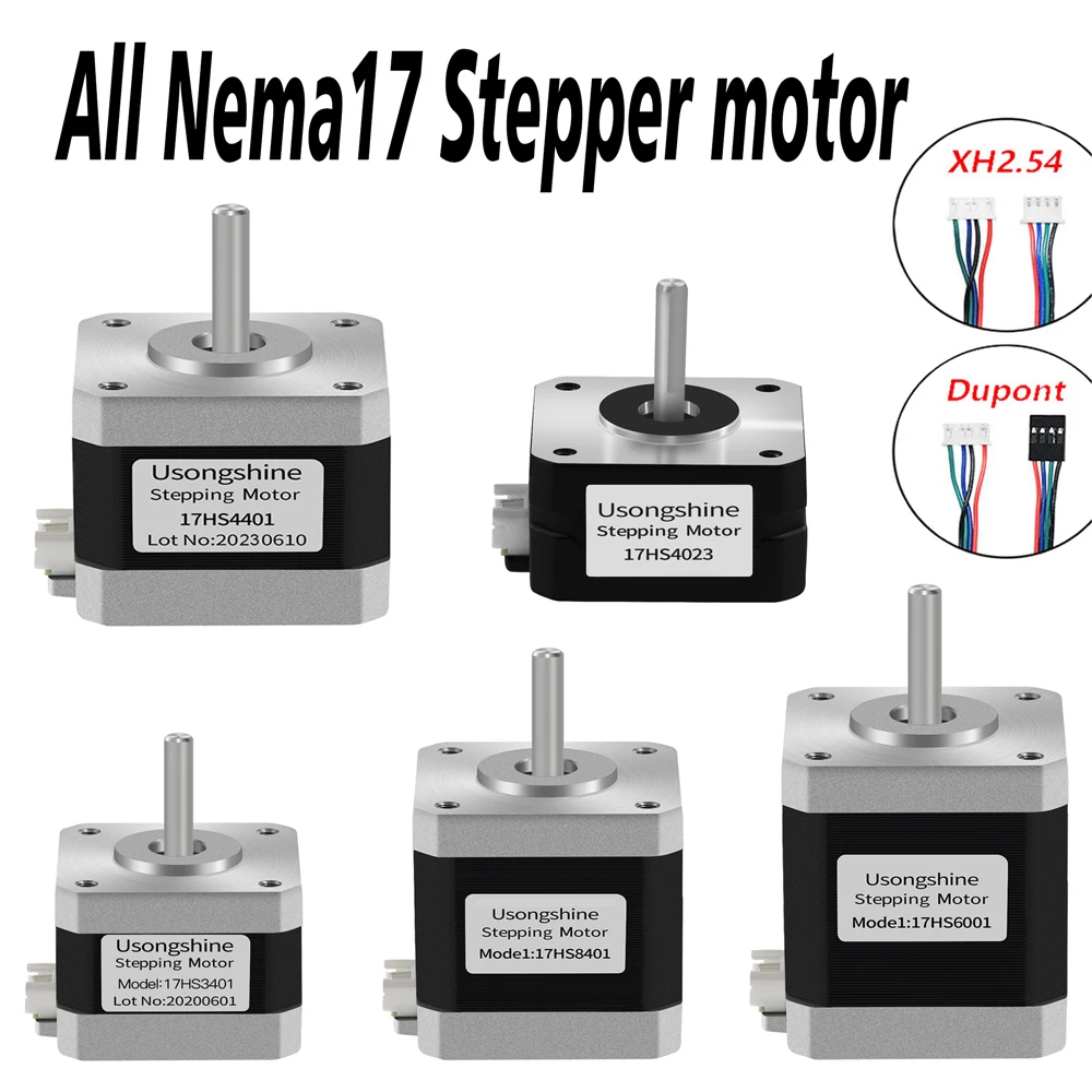 محرك خطوي Usongshine All Nema1 - مراجعة Stepper Motor Nema17 وسعره