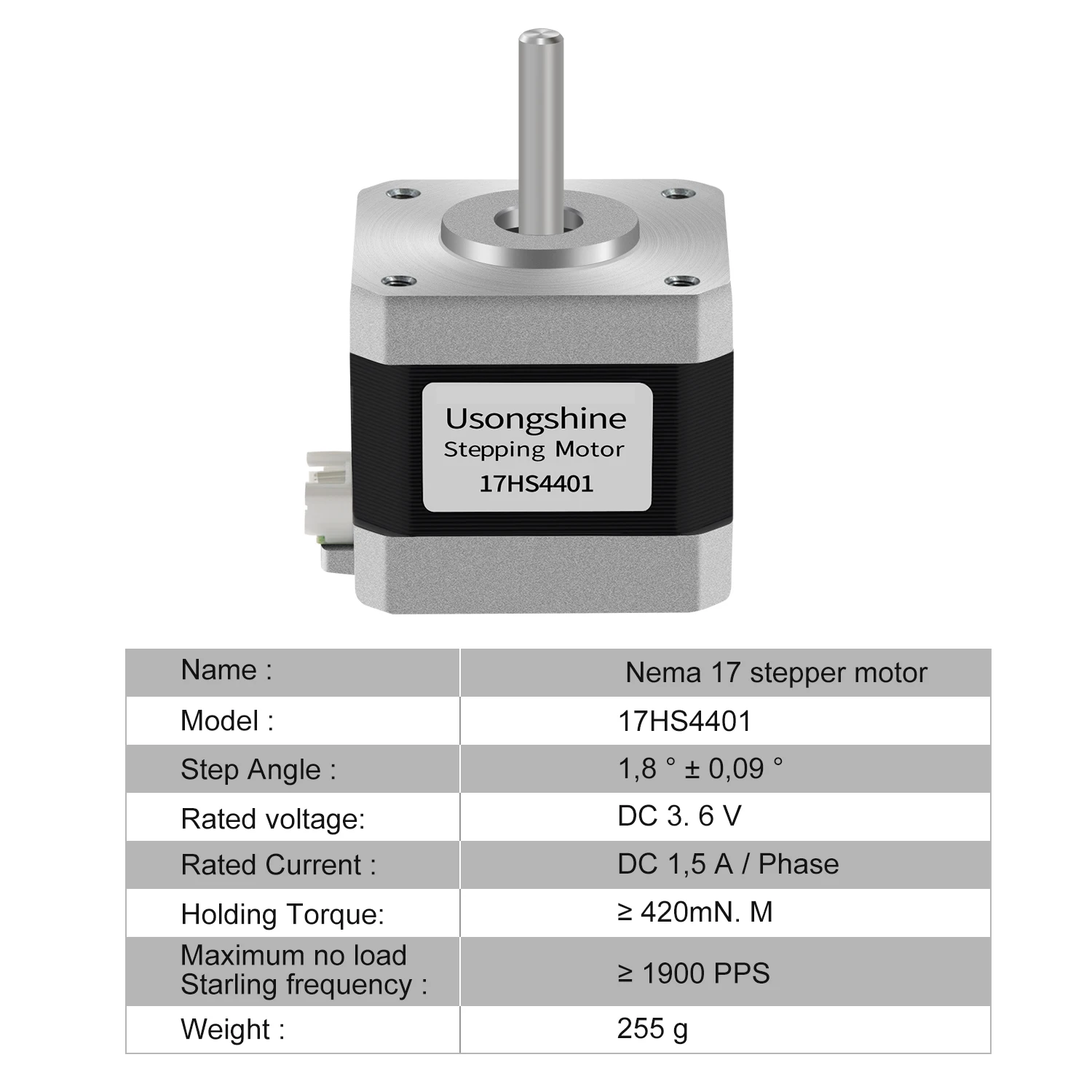 محرك خطوي Usongshine All Nema1 - مراجعة Stepper Motor Nema17 وسعره