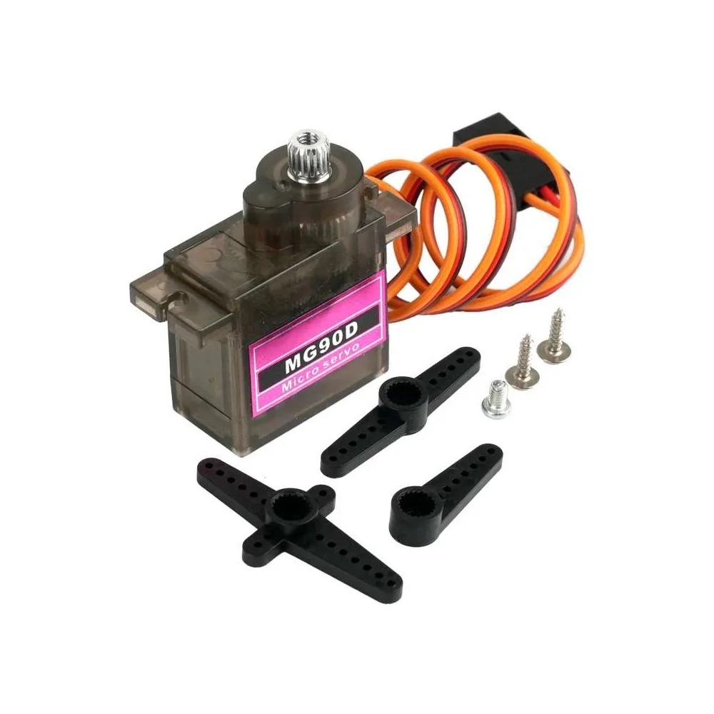9g MG90D سيرفو رقمي بترس معدني - مراجعة Servo 9G وسعره