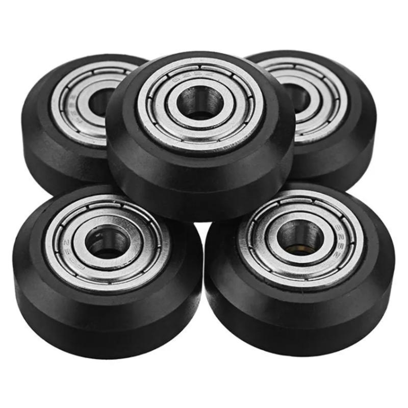 بكرة بلاستيكية CNC من POM بعجل - مراجعة V Slot Wheel وسعره