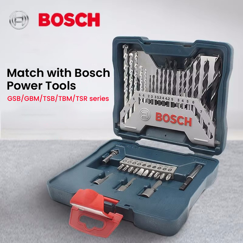 مجموعة مثاقب ومفكات بوش X33 ال - مراجعة Drill Bit Set وسعره