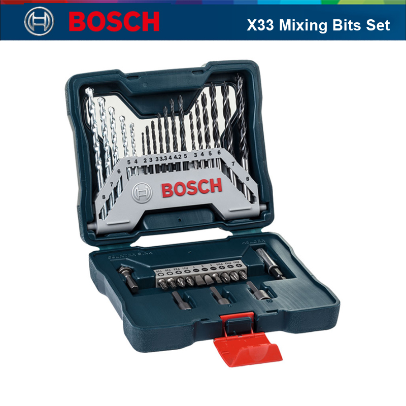 مجموعة مثاقب ومفكات بوش X33 ال - مراجعة Drill Bit Set وسعره