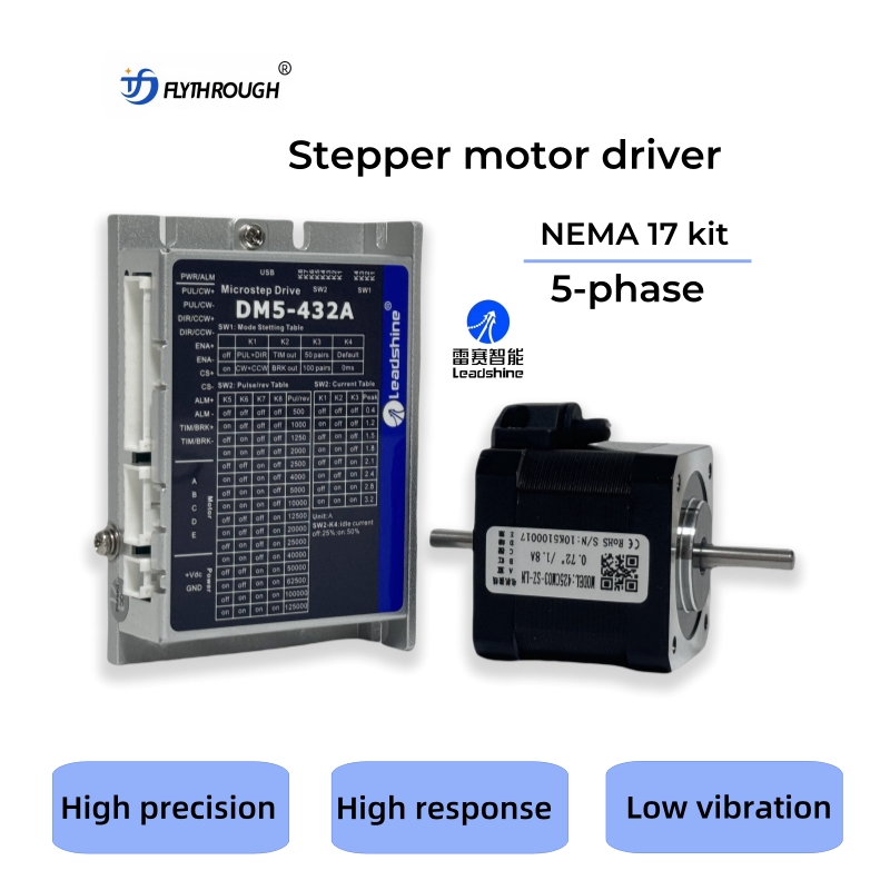 مجموعة محركات خطوة 5 مراحل Nem - مراجعة Stepper Motor Nema17 وسعره