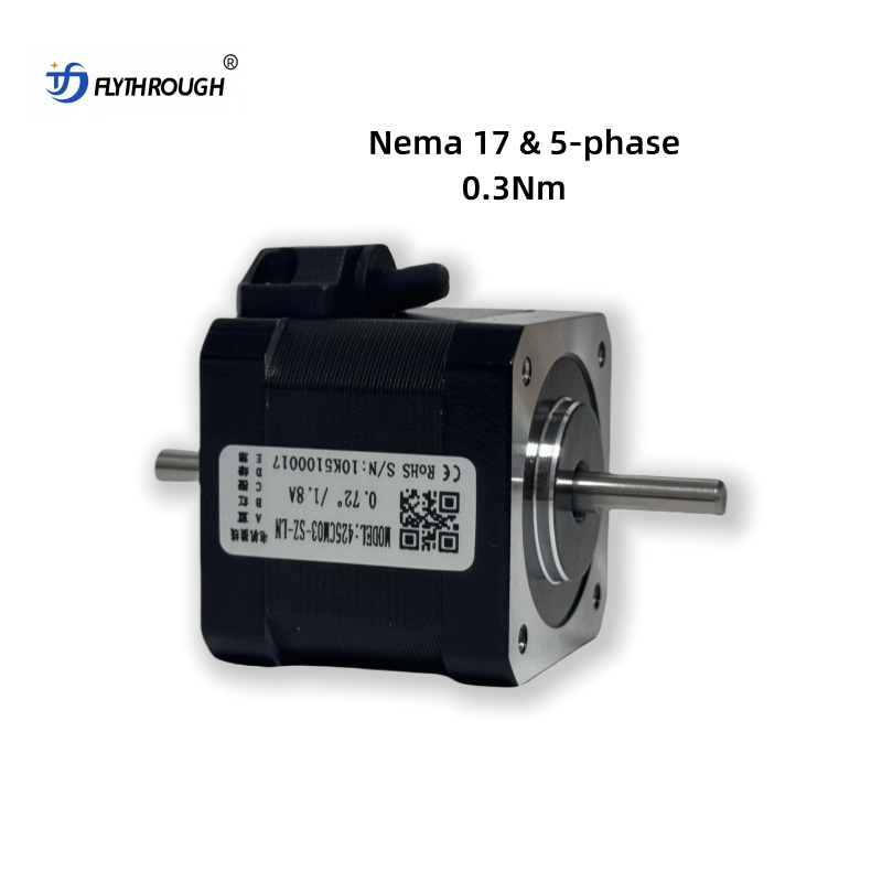 مجموعة محركات خطوة 5 مراحل Nem - مراجعة Stepper Motor Nema17 وسعره
