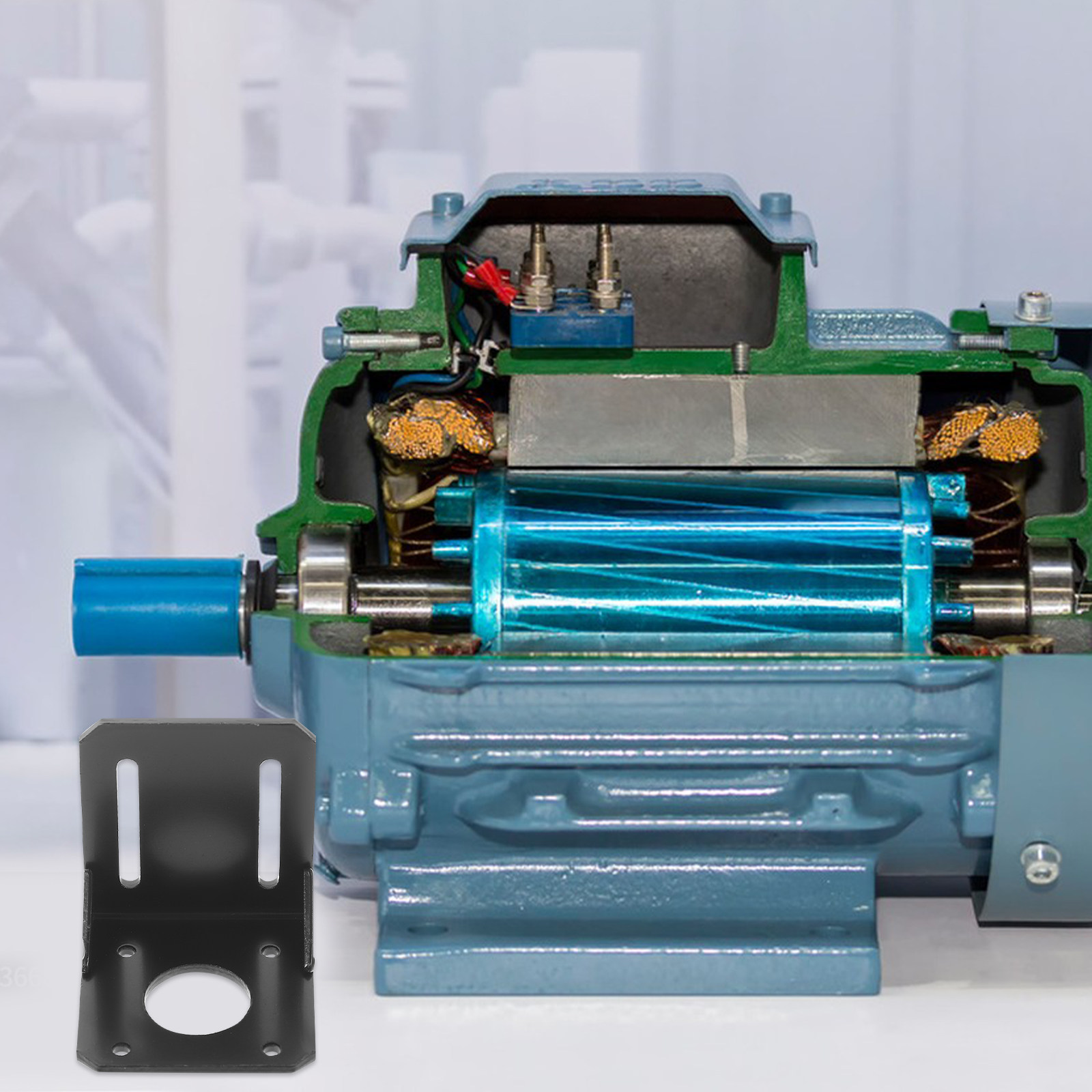 5 قطع، حامل تثبيت محرك متدرج م - مراجعة Stepper Motor Nema17 وسعره