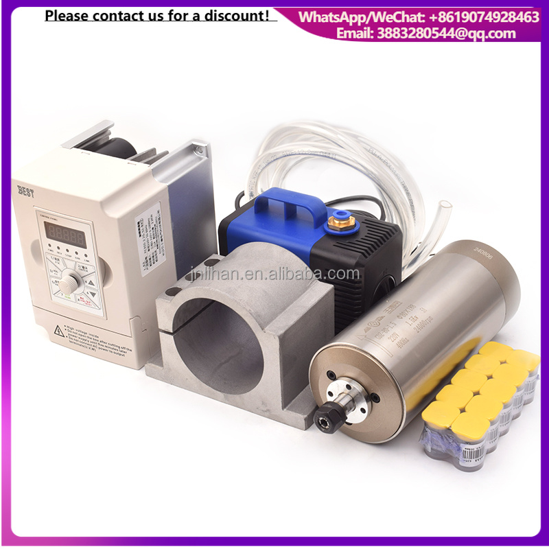 GDZ-80-1.5 ER11 24000 دورة في  - مراجعة Water Cooled Spindle وسعره
