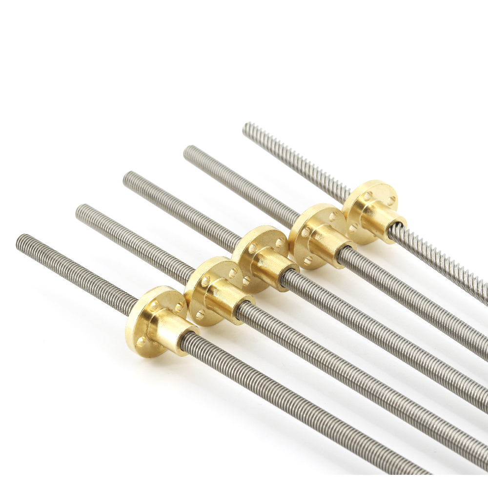 304 الفولاذ المقاوم للصدأ T6 ا - مراجعة Lead Screw 8Mm وسعره