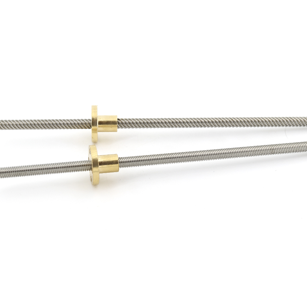 304 الفولاذ المقاوم للصدأ T6 ا - مراجعة Lead Screw 8Mm وسعره