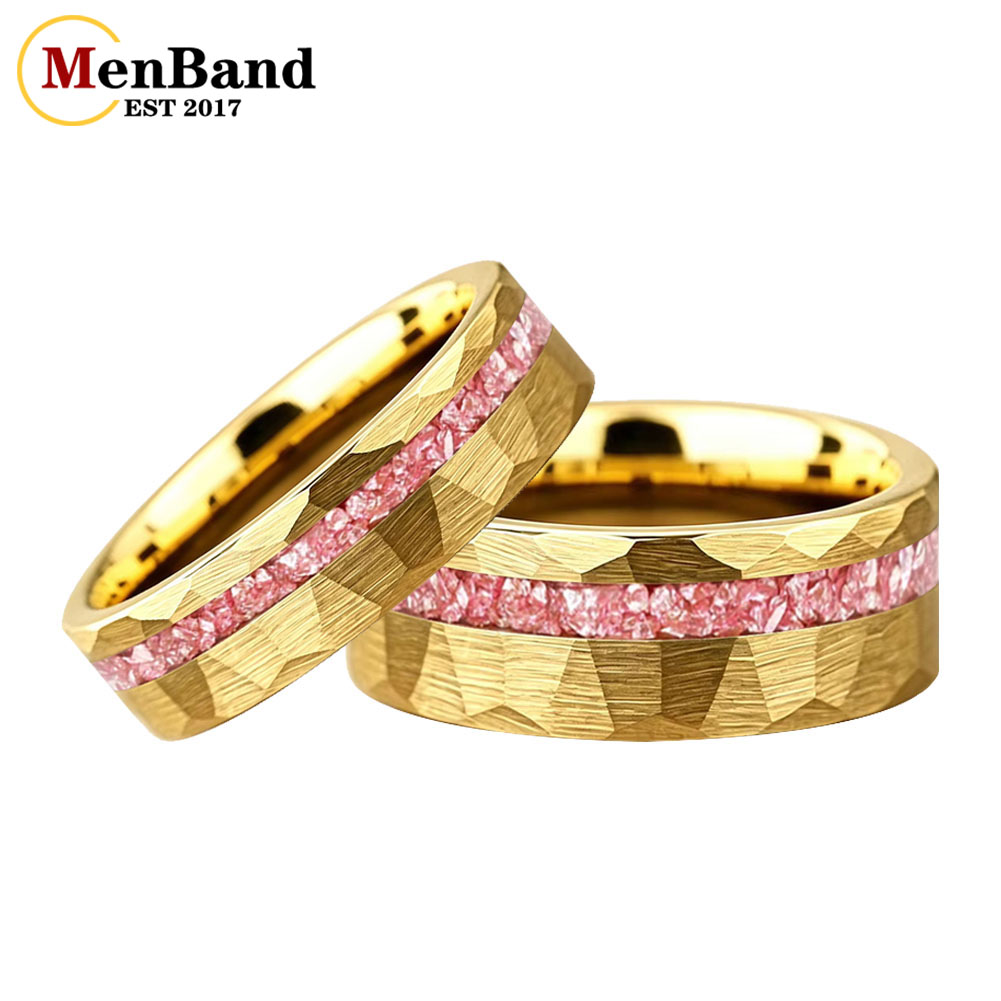 خاتم زفاف جديد من التنجستن بتص - مراجعة Coupling 8Mm وسعره