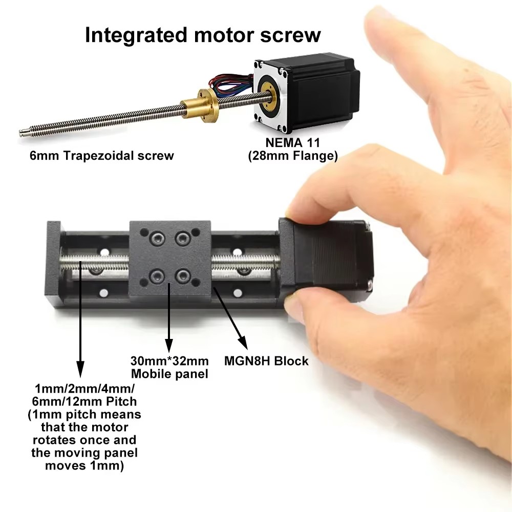 CNC صغير T-نوع انزلاق الجدول 5 - مراجعة Linear Rod 8Mm وسعره