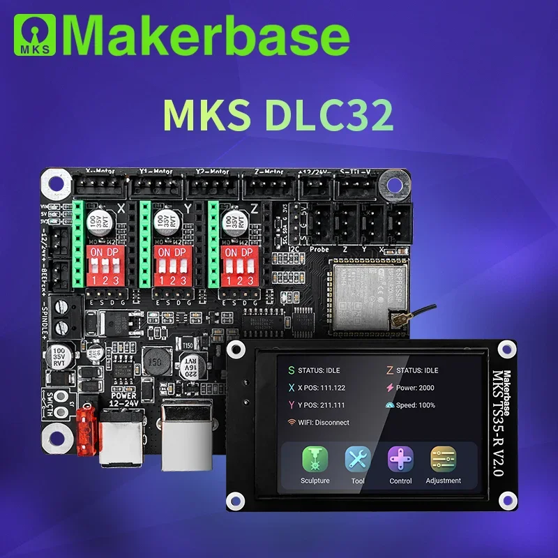 وحدة تحكم Makerbase MKS DLC32  - مراجعة Lm8Uu Bearing وسعره