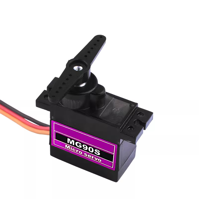 محرك سيرفو صغير Mg90S بوزن 9 ج - مراجعة Servo 9G وسعره