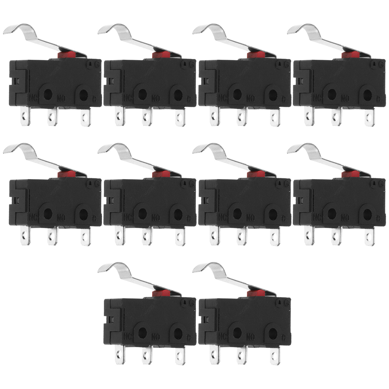 10 قطع من مفاتيح الحد مع ذراع  - مراجعة Limit Switch وسعره