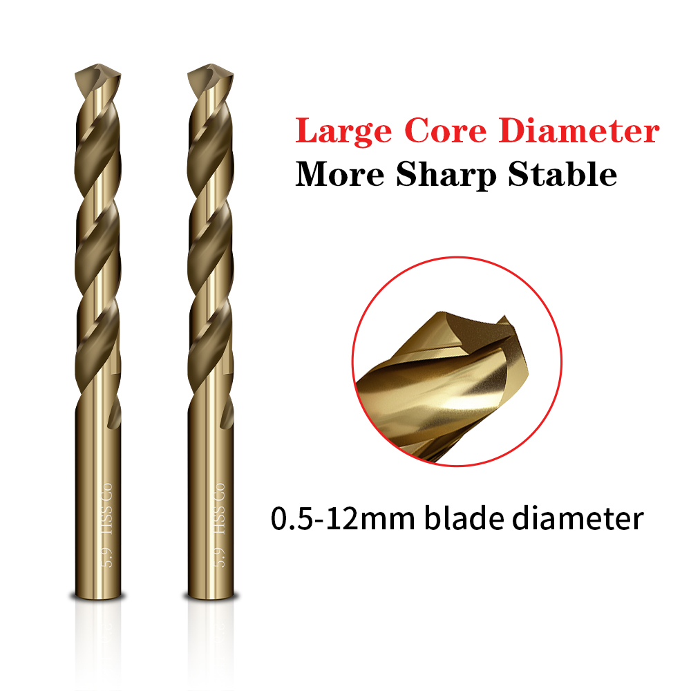 0.5-13 مللي متر HSS M35 تويست  - مراجعة End Mill Set وسعره